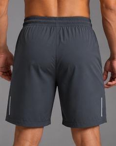Pantalones Cortos Deportivos de Satén para Hombre, Cintura Media, Casuales, de Alta Calidad, Secado Rápido, Transpirables, Servicio OEM, Gran Venta, Ropa de Entrenamiento - Product Image 4