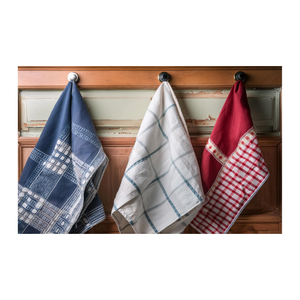 100% Organic Cotton Jacquard Texture Floral Tea <b>Towels</b> 50x70cm Elegant Embroidered Quick-Dry Golf Custom OEM Popular Wholesale - Product Image 1