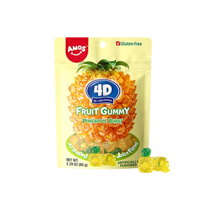 แคนดี้ อมอส 4D จูซี่ เบิร์สท์ ฟรุ๊ต กัมมี่ 65 กรัม ผลิตในจีน 4D จูซี่ เบิร์สท์ - Product Image 3
