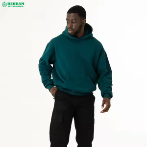 Men's 100% Cotton Hoodies Sweatshirts 420g Heavy Weight <b>Thick</b> <b>Fleece</b> Heavyweight Oversized Pullover Hoodies Streetwear - Product Image 2