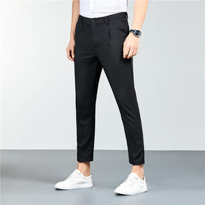 Pantalon de Costume Homme Extensible Slim Fit pour Fête, Cérémonie, Mariage, Affaires – Coton Personnalisable - Product Image 5