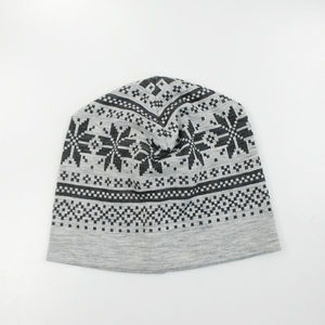 Nouveauté, bonnet de haute qualité au meilleur prix pour l'hiver, fabricant au Pakistan, créez votre propre bonnet en jacquard pour homme - Product Image 5