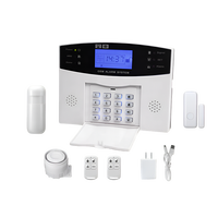 Système d'alarme domestique intelligent sans fil Sudex H9 ABS avec contrôle par application, capteur de mouvement, double réseau WiFi/GSM, écran LCD couleur, 8 zones