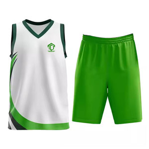 ชุดบาสเก็ตบอลโพลีเอสเตอร์ระบายอากาศดี ขายดี MOQ ต่ำ รับสกรีนลายแบบ Sublimation เสื้อเจอร์ซีย์ผู้ชายสำหรับขายออนไลน์ - Product Image 1