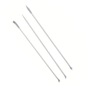 Espátula de laboratorio dental, cuchara microsampler, instrumentos de mezcla de doble punta, instrumentos quirúrgicos de acero inoxidable para manipulación. - Product Image 2