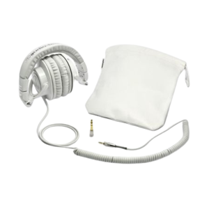 Nuevos <span class=keywords><strong>Auriculares</strong></span> Profesionales de Estudio ATH-M50X Blancos, Over-Ear, Cerrados, con Controladores de 45 mm para Mezcla, Grabación y Videojuegos - Product Image 4