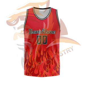 OEM Manufacturer's Breathable Sleeveless Basketball Jersey for Adults Summer Training Outdoor Usage Basketball Jersey - Product Image 5