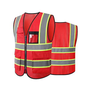 Chaleco de Seguridad Impermeable ANSI Clase 1 para Hombre, Reflectante, Alta Visibilidad, Bolsillos, Logotipo y Colores Personalizados, Ropa de Trabajo Cómoda - Product Image 2