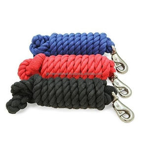 Corde de plomb en coton de vente en gros d'équipement équestre de cheval en différentes couleurs et tailles personnalisées - Product Image 6