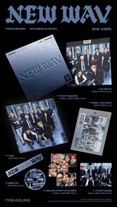 TREASURE - [ NEW WAV ] 4TH MINI (Version Standard) Album CD KPOP, best-seller en Corée, pour tous les âges - Product Image 4