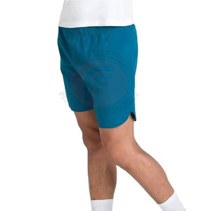 Latest Design <b>Knee</b> Length Solid Casual Mid Cotton Made Men Gym Shorts Comfortable Breathable Eco-Friendly Pakistan Manufacture - Product Image 3