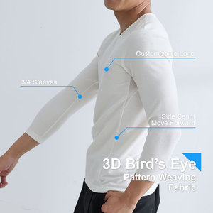 Camiseta Térmica Reguladora de Temperatura para Hombre 2025 - Manga 3/4 - Product Image 3