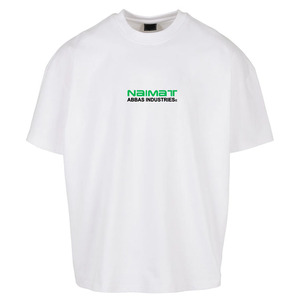 เสื้อยืดแขนสั้นผู้ชายทรงโอเวอร์ไซส์ พิมพ์ลายตัวอักษรด้านหน้า สไตล์ลำลอง ผ้าคอตตอนเจอร์ซีย์ ทรงพอดีตัว - Product Image 3