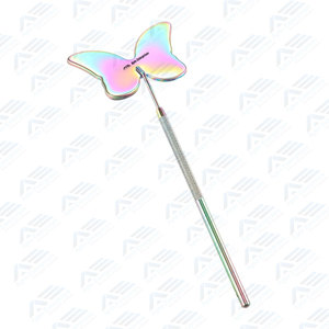 Caractéristiques anti-buée Outil essentiel pour les cils Miroir papillon pour cils à polir à l'argent Produits de beauté et de soins personnels - Product Image 5