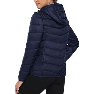 เสื้อแจ็คเก็ตพัฟเฟอร์ปักโลโก้ตามสั่ง สำหรับผู้ชายและผู้หญิง เสื้อกันหนาวสำหรับกิจกรรมกลางแจ้ง ราคาขายส่ง - Product Image 4