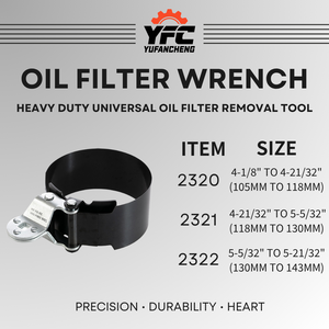 YUFANCHENG Garantía de calidad Llave de banda de filtro de aceite de acero de aleación antideslizante Herramientas manuales especiales hechas en Taiwán - Product Image 4