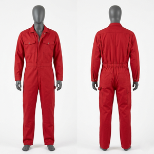 Premium Safety Wear Coverall Uniform with Reflective <b>Strips</b> for Construction Mining and Industrial Use - Product Image 4