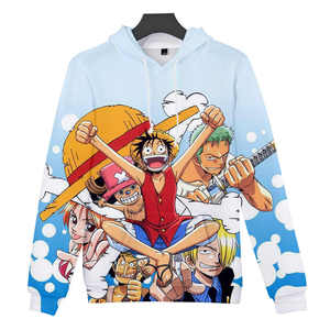 Sudadera con Capucha Sublimada 100% Poliéster para Fanáticos del Anime Monkey - Product Image 6