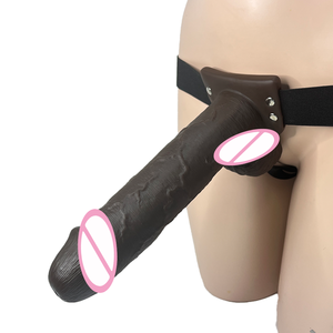 9.5" Realistic Squirting Wearable <b>Dildo</b> Hollow Strap On For Ejaculating Liquid - Product Image 3