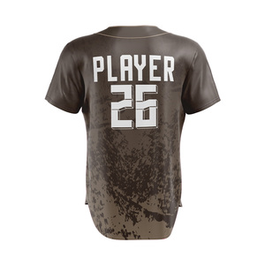 Maillots de baseball personnalisés grande taille 100% polyester pour femmes, manches courtes, respirants, séchage rapide, uniformes d'équipe de baseball pour filles - Product Image 6