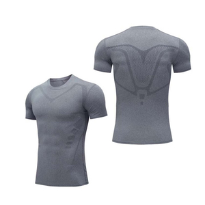 <b>Mens</b> Fitness Short Sleeve T <b>Shirt</b> Quick-Dry Breathable Training Wear Bodybuilding Tight <b>Compression</b> <b>Shirts</b> For <b>Men</b> On Sale Now - Product Image 5