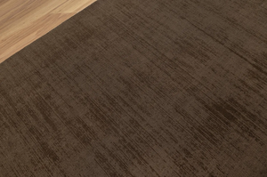 Alfombra Gabbeh Espresso Tejida a Mano, Color Marrón Oscuro, Lana de Nueva Zelanda, para Decoración Moderna y Minimalista del Hogar - Product Image 5