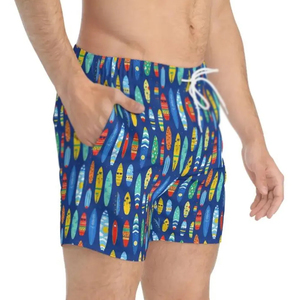 <b>Mens</b> Printed Cotton Casual <b>Shorts</b> Lightweight Summer Knee Length <b>Shorts</b> with Graphic <b>Pattern</b> Side Pockets and Outdoor Wear - Product Image 4