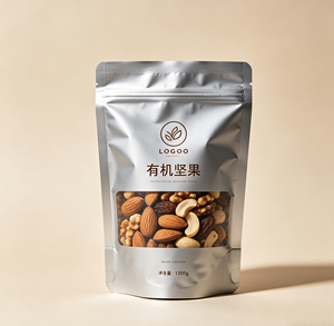 Bolsa de Embalaje Personalizada LT, Reutilizable, Resistente a Niños, con Cierre de Aluminio, de Plástico Negro Mate, con Ventana - Product Image 1