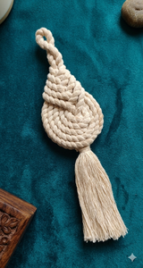 Traditional Knitted Rope <b>Tassel</b> Decor Round Handicraft Home Ornament - Product Image 5
