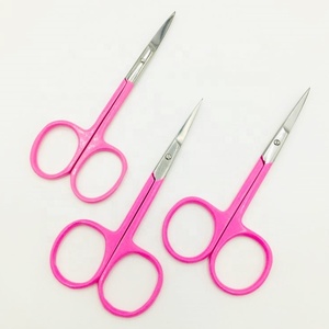 Nuevas tijeras, tijeras de manicura de acero inoxidable, punta de flecha fina, cutícula recta, herramienta multiusos para uñas, logotipo de visón sostenible - Product Image 1