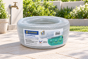Tuyau d'aspiration en PVC transparent renforcé en spirale - Tuyau de transfert d'eau flexible pour pompe, diamètre 125-200 mm, taille de raccordement 25-200 mm - Product Image 1