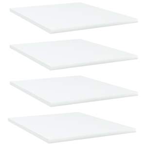 ชุดชั้นวางของติดผนังและชั้นโชว์ไม้สังเคราะห์สีขาว 4 ชิ้น ขนาด 15.7 x 19.7 นิ้ว - Product Image 1