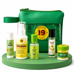 Set de Viaje Portátil para el Cuidado de la Piel con Ácido Hialurónico, Esenciales Completos para la Protección e Hidratación Corporal en Actividades Diarias - Product Image 1