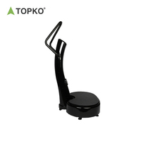 Plateforme vibrante TOPKO de haute qualité, portable, pour usage domestique et commercial en salle de sport, plateforme vibrante pour tout le corps