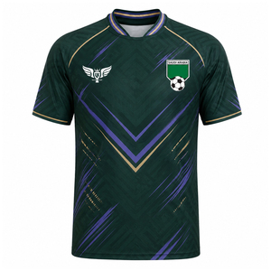เสื้อฟุตบอลกาตาร์ 2026 สีแดงเลือดหมู เสื้อแฟนบอลทีมชาติ สไตล์ชุดกีฬา - Product Image 5