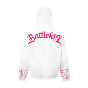 Sudadera con Capucha Extra Grande para Hombre, de Poliéster/Algodón, Ecológica, Moderna, de Color Sólido, con Logotipo Bordado en la Parte Delantera, Personalizable, para Otoño - Product Image 6