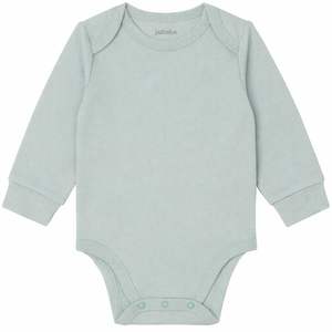 JALBEBE Vente en gros Ensemble de bodys écologiques lavables unisexe pour bébé, taille unique, combinaison bébé à manches longues en coton tissé, automne - Product Image 4
