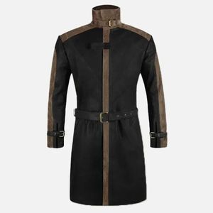 <b>Long</b> <b>Leather</b> coat Customizable Real Genuine <b>Leather</b> <b>Long</b> <b>Jacket</b> for Men <b>long</b> coat <b>Leather</b> for men and women - Product Image 1