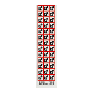 Étiquettes de Danger pour la Santé Brady GHS, Autocollants Durables en PP Auto-adhésifs pour Contenants de Laboratoire et Industriels - Product Image 2