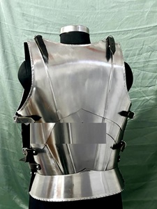 Armadura Antigua, Pechera de Caballero, Nueva, Acero 20GA, Conjunto de Chaqueta Templaria Medieval para la Parte Superior del Cuerpo, con Grabado y Estampado para Cosplay - Product Image 3