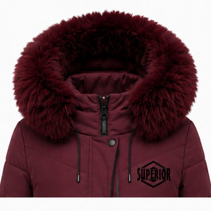 Chaqueta de Invierno Premium con Capucha para Mujer, con Cintura Ajustable, Aislamiento Térmico y Tejido Impermeable y Cortavientos - Product Image 3