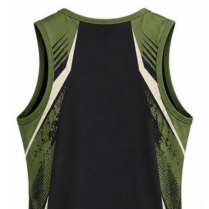 <b>mens</b> stringer <b>singlet</b> gym tank top sleeveless bodybuilding sportswear activewear manufacturer performance exercise training wear - Product Image 6
