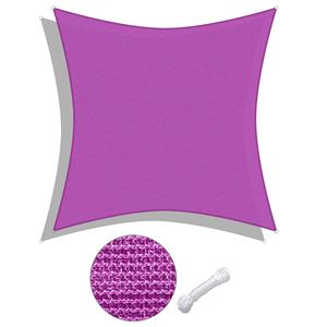Tenda Parasole Quadrata 20x20 Rosso Viola Elegante per Esterni - Categoria Prodotto: Tende e Reti Ombreggianti - Product Image 1