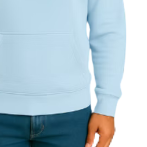 เสื้อสเวตเตอร์คอกลมสีฟ้าสำหรับผู้ชาย เสื้อแขนยาวลำลอง สตรีทแวร์สำหรับทุกวัน เสื้อผ้าสไตล์ไลฟ์สไตล์ที่สวมใส่สบาย - Product Image 3