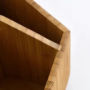 Legend High Quality Simple <b>Desk</b> Wooden Pencil Holder Trays <b>Rustic</b> Wood Bamboo Pen Holders for <b>Office</b> <b>Desk</b> Top Organizer - Product Image 3