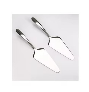 High Finish Cake Cutting Set Metal Knife and Server Stainless Steel Dessert Serving <b>Tools</b> - Product Image 6