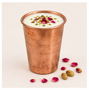 Pure <b>Copper</b> Glass Handcrafted Water Tumbler for Ayurvedic Health Benefits <b>Copper</b> Drinking <b>Cup</b> for Home Decor - Product Image 4