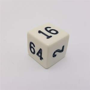 Set de Dados de Resina Translúcida Premium de 16mm y 25mm para Backgammon, Dados Acrílicos Coloridos D6 para Juegos de Mesa - Product Image 4