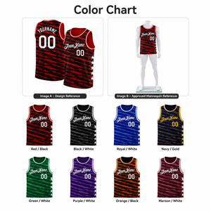 Orlando Grady # 1 camiseta de baloncesto para hombre, camiseta sin mangas de malla a rayas, transpirable, para todas las estaciones, ropa para adultos - Product Image 5