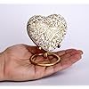 Handmade Ceramic Heart Pet <b>Casket</b> Durable Urn <b>for</b> Dogs Luxury Teardrop Shape - Product Image 4